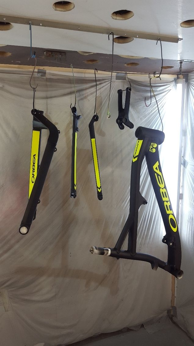 Today I have finish and send out a frame for racer in SloEnduro Series. Happy.